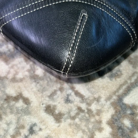 Vintage Coach Soho Legacy Slim Hippie 9549 black Leather - Picture 6 of 8